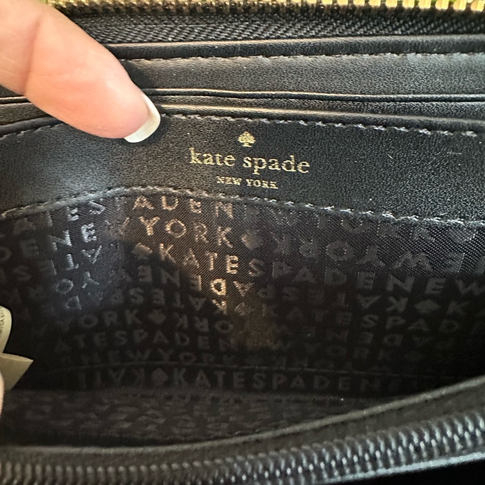 Kate Spade Black leather wallet - Picture 5 of 10